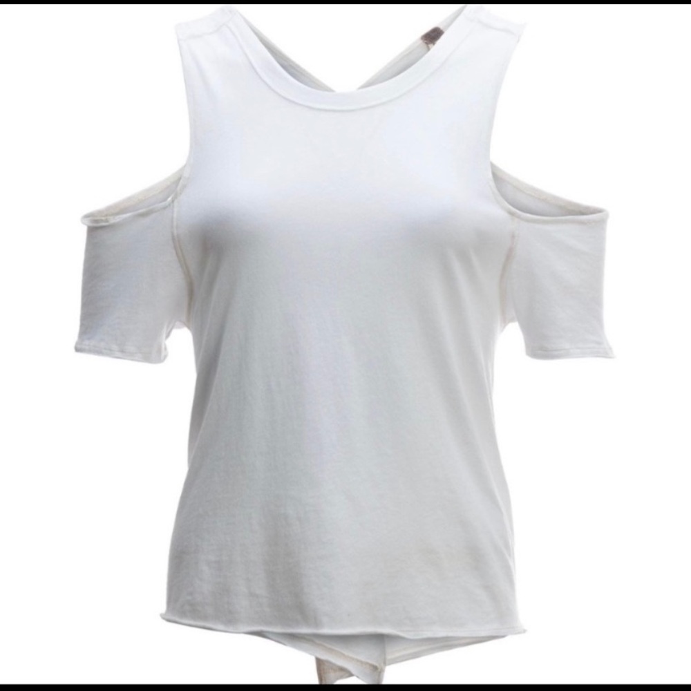 Free people Taurus cold shoulder T-shirt NWT